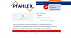 Desktop Screenshot of pfahler.de